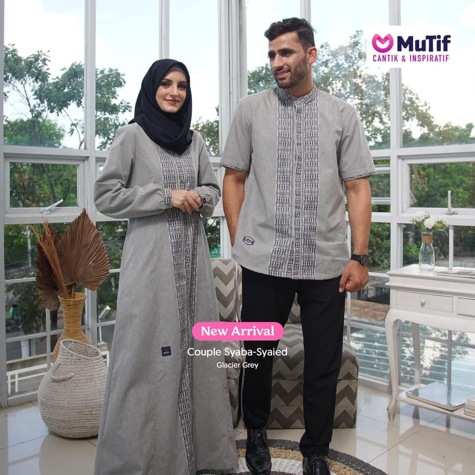 NEW ARRIVAL COUPLE SYABA-SYAIED BAHAN COTTON DOUBLE BEAM /GAMIS DEWASA SYABA / KOKO DEWASA SYAIED / 