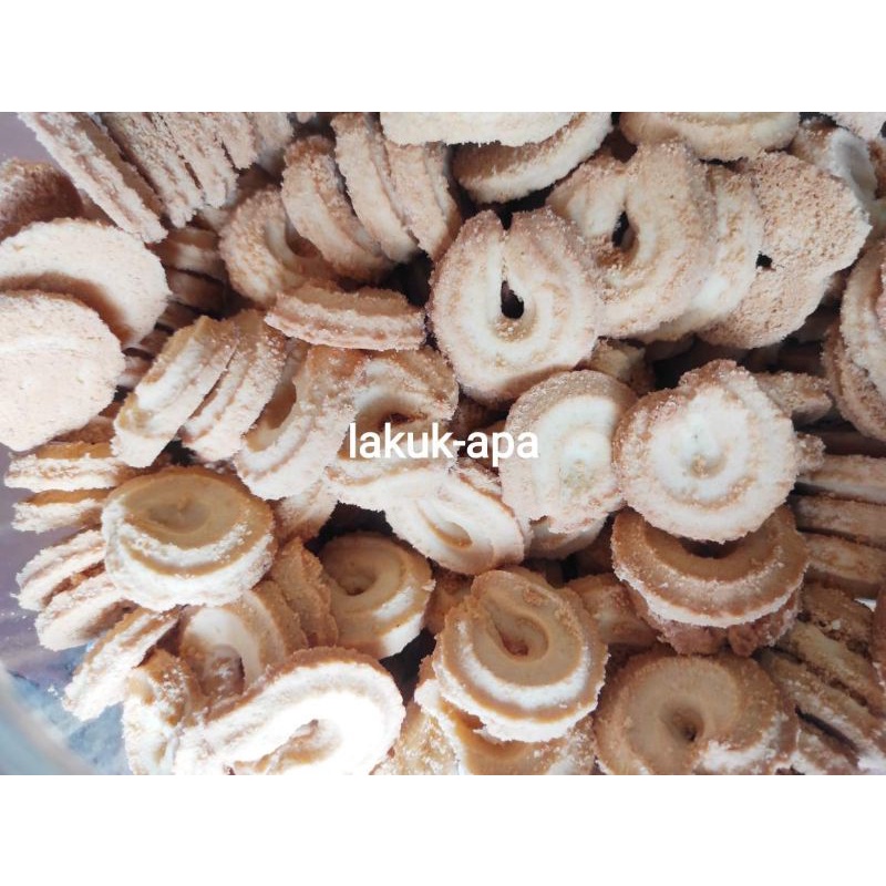 

Kue Monde Butter Cookies,Vanila Ring, Snack Kiloan