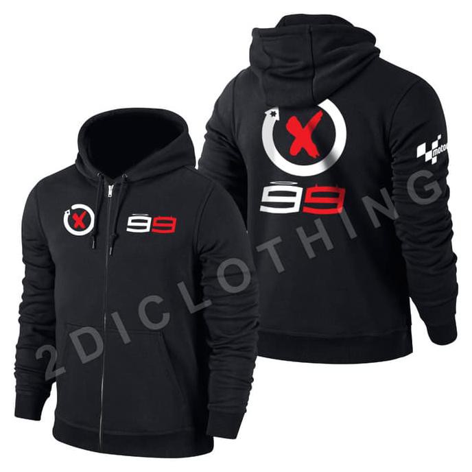 Jaker Sweater Hoodie Zipper Lorenzo / Hoodie Moto Gp Lorenzo 99