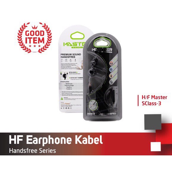 Headset H/F Master Class-3