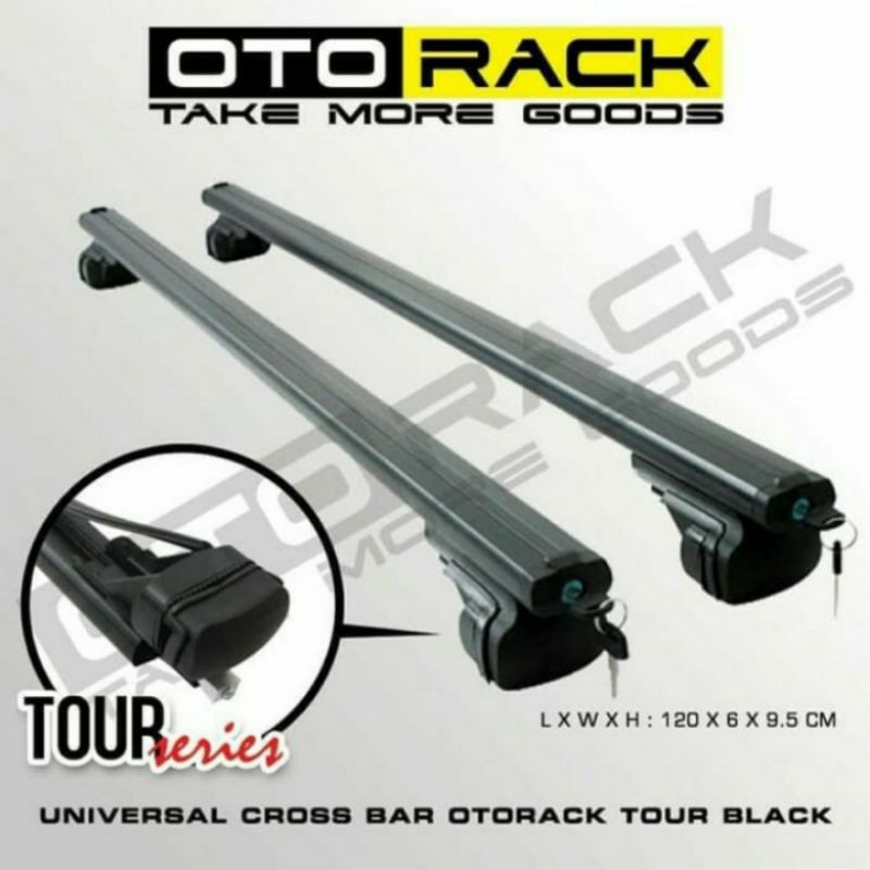 Kaki rak jepit roof rail mobil Terios/Rush New