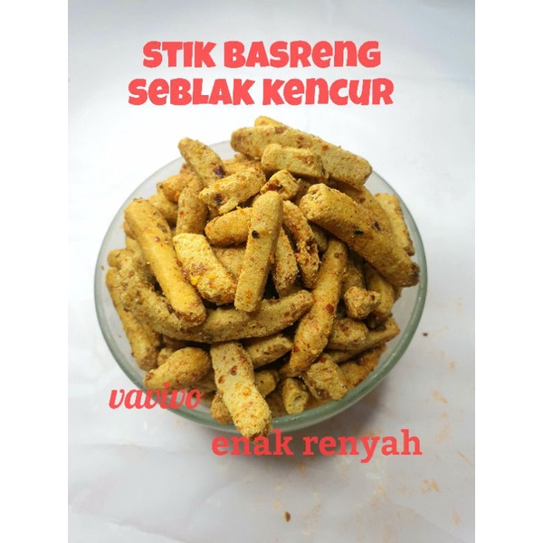 

Stik Basreng Seblak Kencur Chili 200 gram