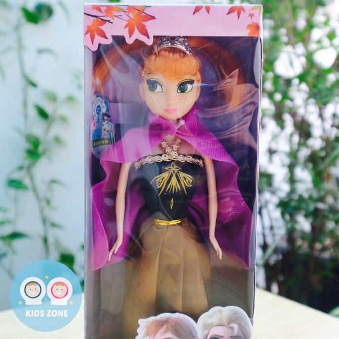 Mainan Boneka Barbie Frozen Anna / Kids Toy Barbie Anna Frozen