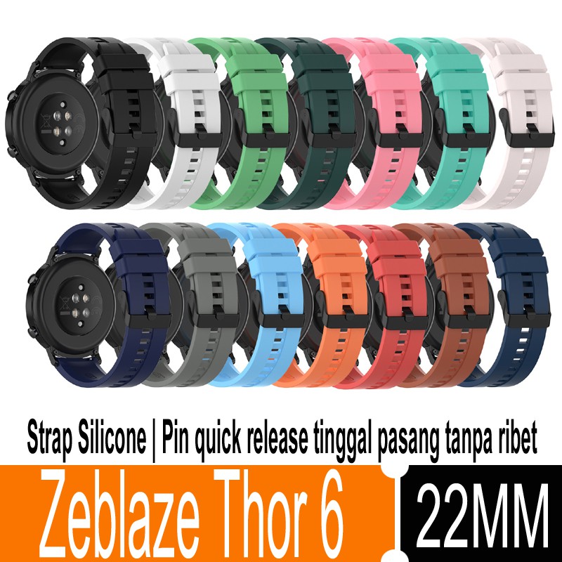 Strap Tali Jam Tangan Silicone Zeblaze Thor 6