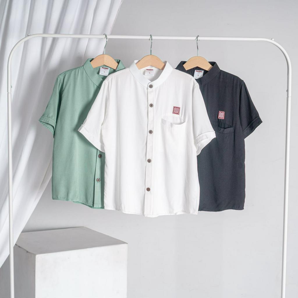 Madina Turki - Atasan Kemeja Anak Laki-Laki 1-12 Tahun Baju Koko Kemko Anak