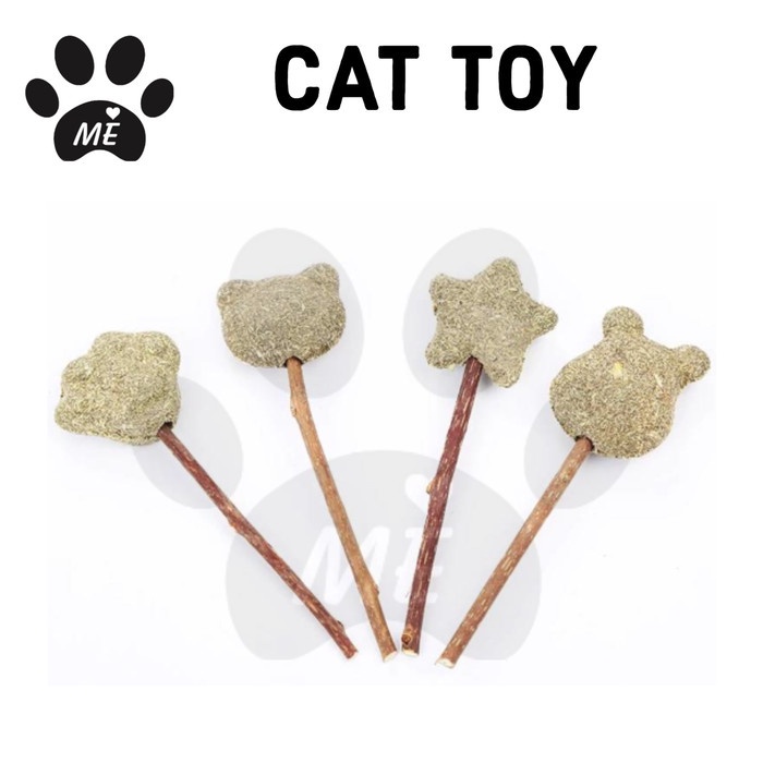 Snack Kucing &quot;CATNIP STICK LOLIPOP 3.5cm&quot; Cat Toys