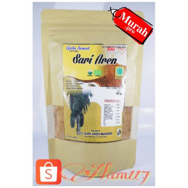 

PALM SUGAR GULA SEMUT 250GRAM GULA AREN BUBUK SUPER