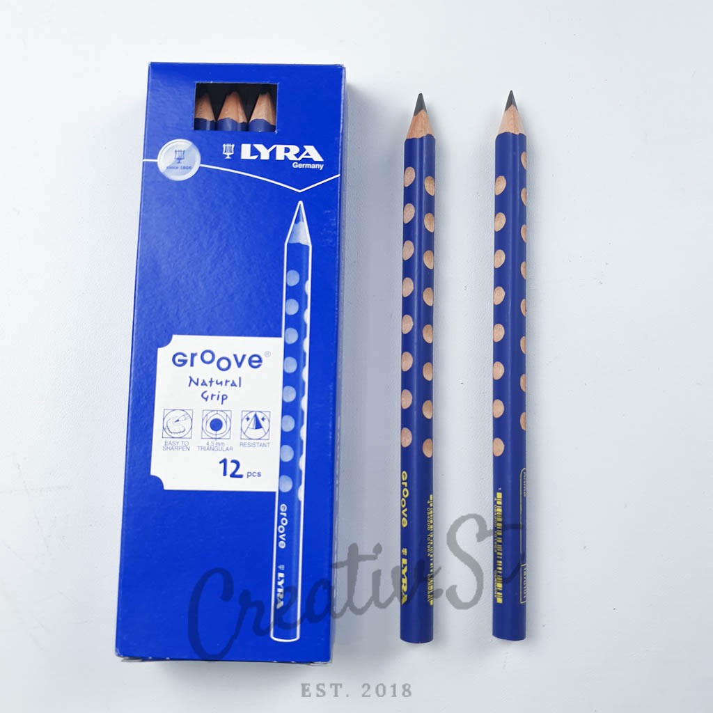 

LYRA Groove Pensil Anak Segitiga Junior Triangular Pencil