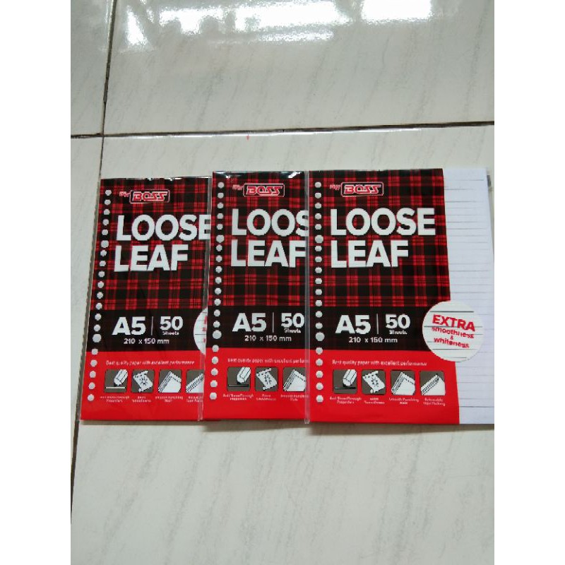 

LOOSE LEAF BIG BOSS A5