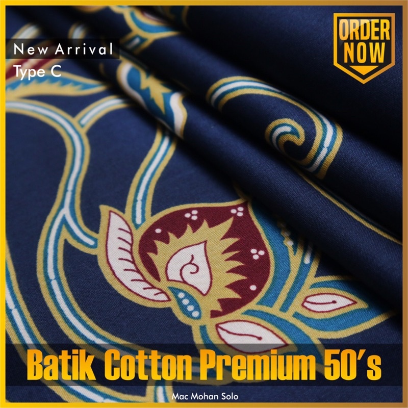 [NEW ARRIVAL] KAIN BATIK COTTON PREMIUM 50 ‘ s DENGAN MOTIF TERBARU BAHAN BATIK KATUN MOTIF RENGGANG UNTUK SARIMBITAN KEMEJA ROK BAWAHAN KEBAYA GAMIS PER 0.5M BY MACMOHAN