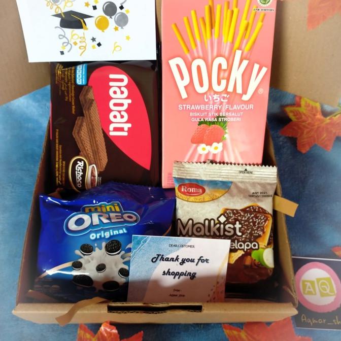 

Premium Product!!! Hampers Snack(Gift Box Snack) - Paling Dicari