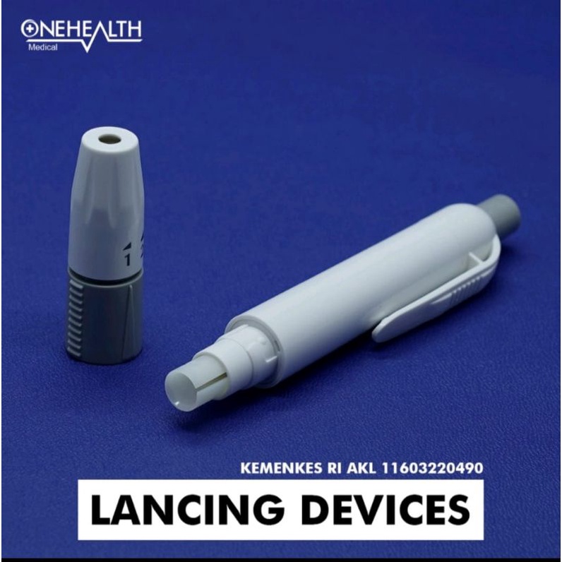 Lancing Device / Pen Onehealth + 10 pcs Lancet