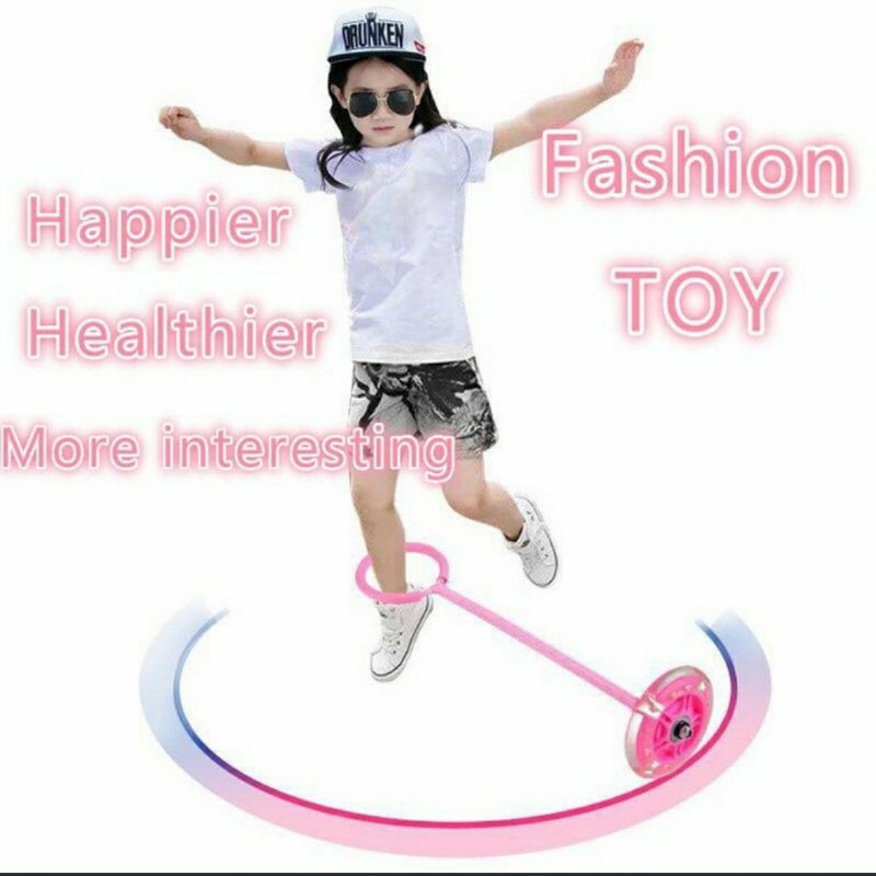 Hula Hoop Kaki / Jump Ball / Lompat Kaki / Hulahoop / Yoyo Kaki / LED