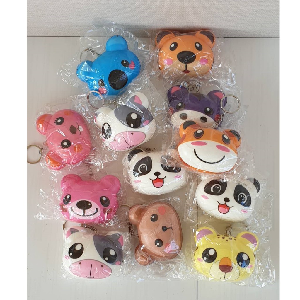 Squishy Murah Mainan SQUISHY [ Kepala Animal ]