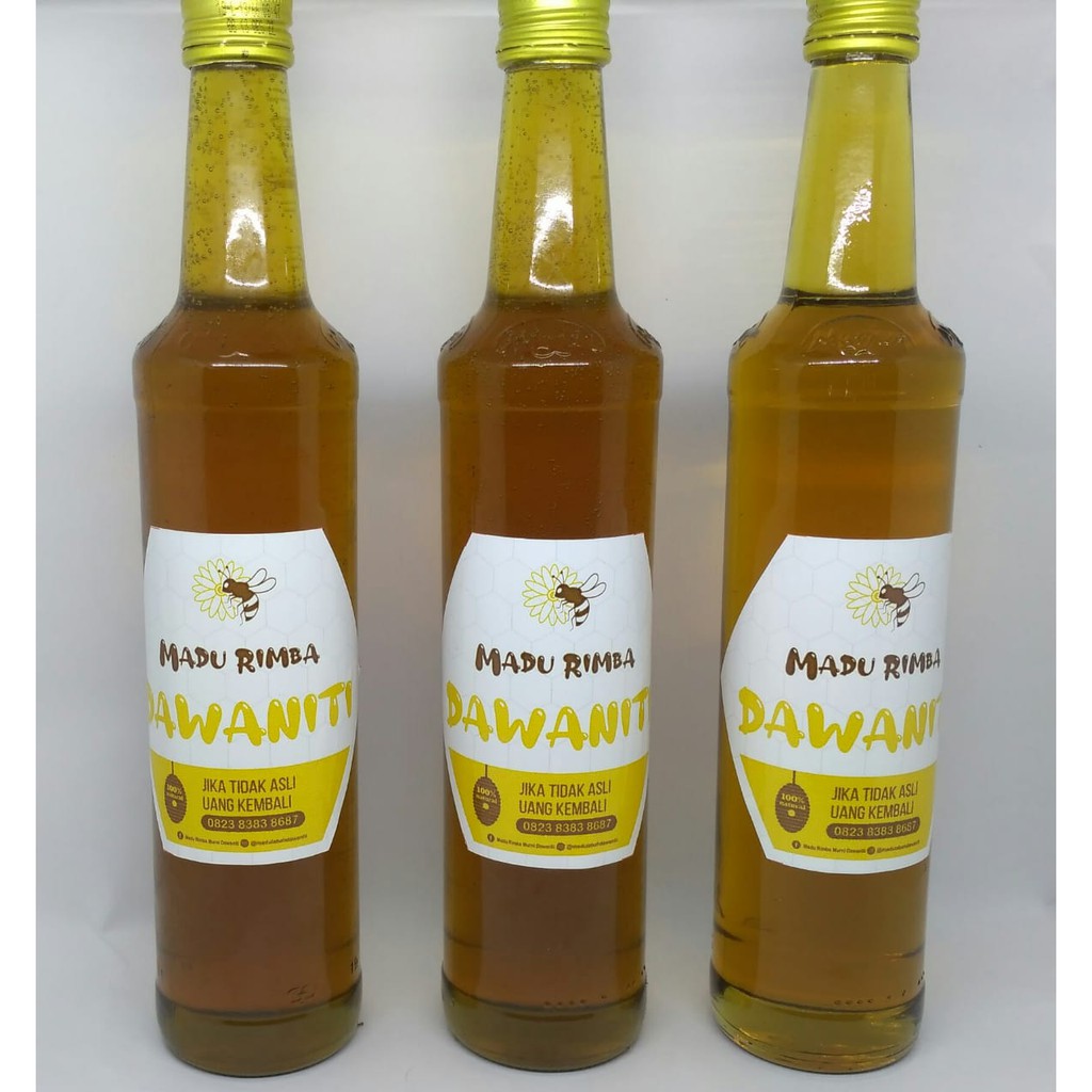 

Madu Hutan Dawaniti 500ml asli murni alami