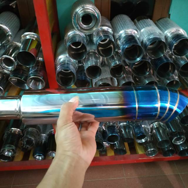 Knalpot Racing Mobil HKS suara Kering