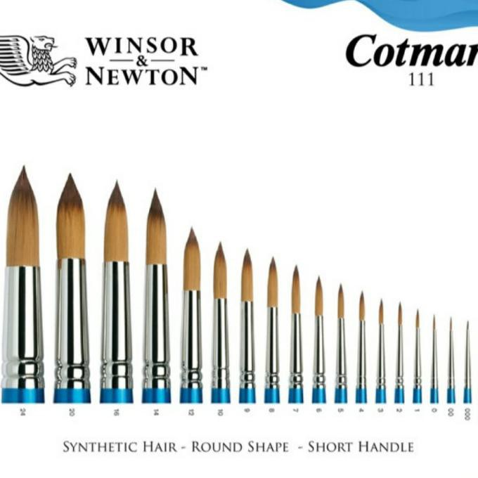 

SALE KUAS CAT AIR COTMAN WATERCOLOR BRUSH SERIES 111 NO. 2 WINSOR & NEWTON PERALATAN MELUKIS ART SET