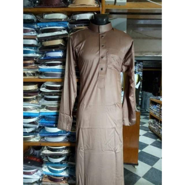 Gamis daffah haromain satin
