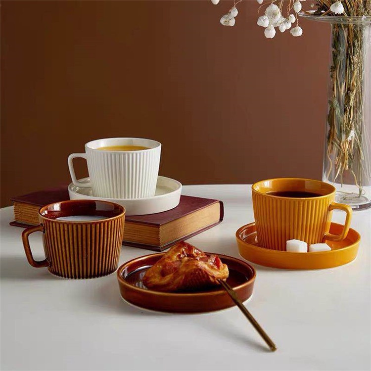 Retro Cofee Cup Set / set cangkir kopi aesthetic