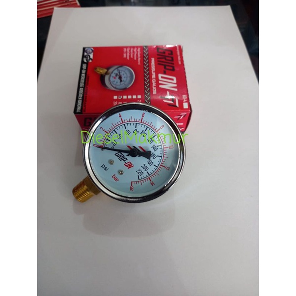 Alat Pengukur Tekanan Angin Kompresor 10Bar
