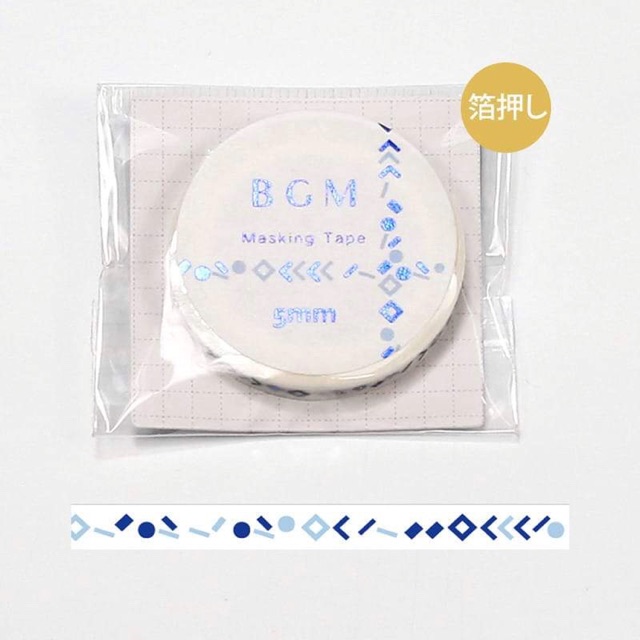 

BGM Water Pattern Slim Washi Tape [011]