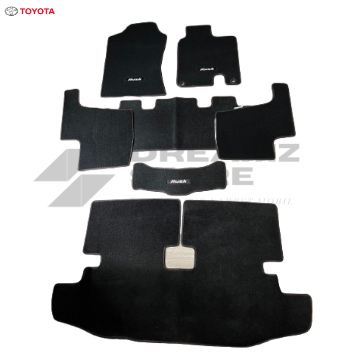 ORIGINAL KARPET MOBIL TOYOTA RUSH - BLUDRU FULL SET