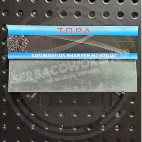 Tora Batu Asah Pisau 8&quot; 200 mm Combination Sharpen 8&quot; Aluminium Oxide Termurah Berkualitas