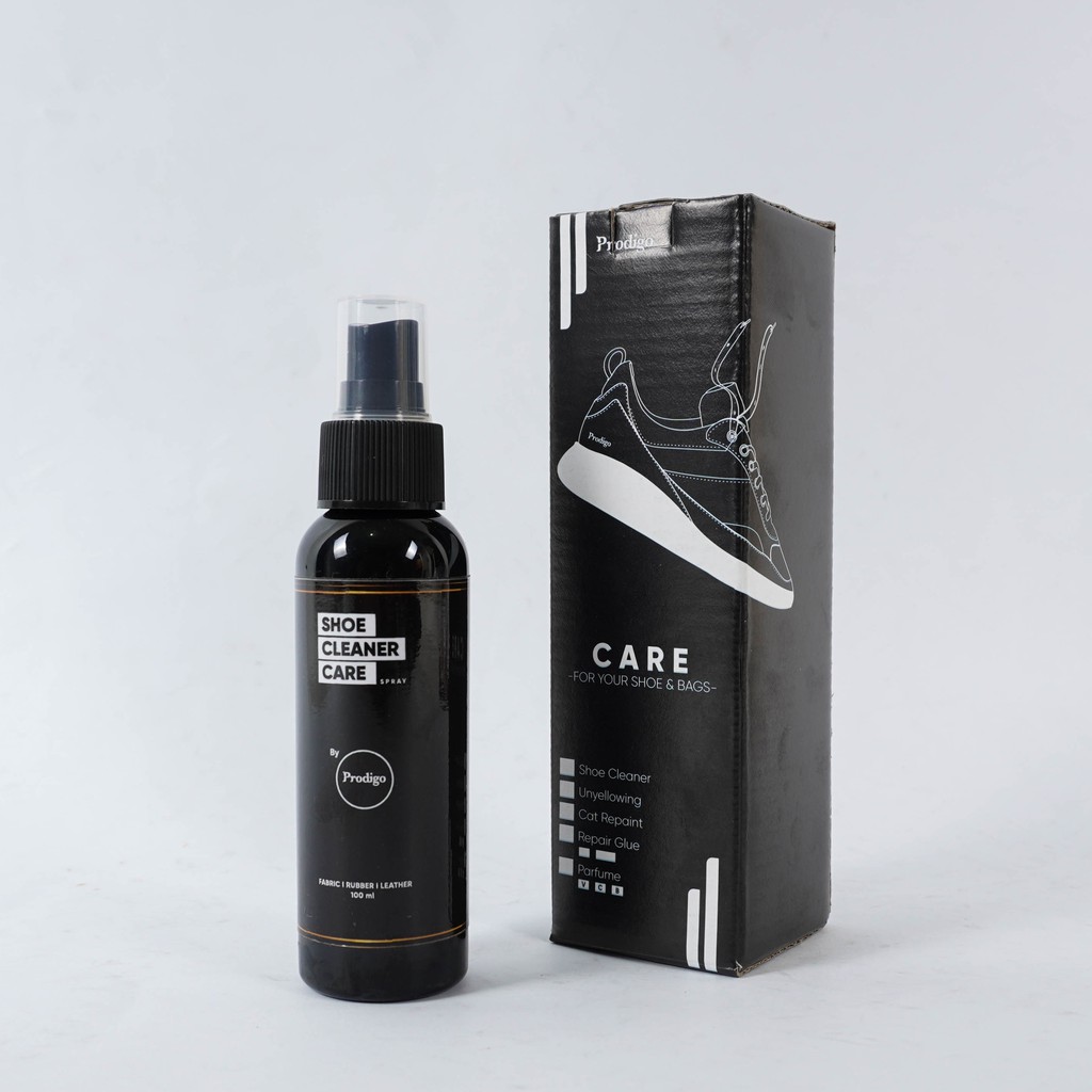 Prodigo - Shoe cleaner Care Pembersih 100ml dan Pengharum Sepatu 60ml-Shoe Cleaner