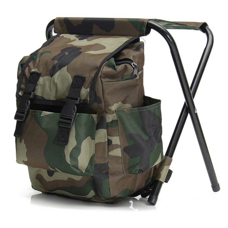 Limited! TAS RANSEL PRIA MK13 / TAS RANSEL KURSI LIPAT MULTIFUNGSI OUTDOOR