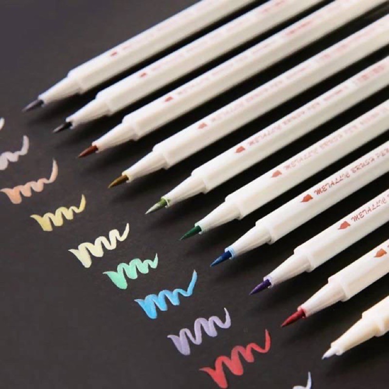 

STA Metallic Brush Pen Marker