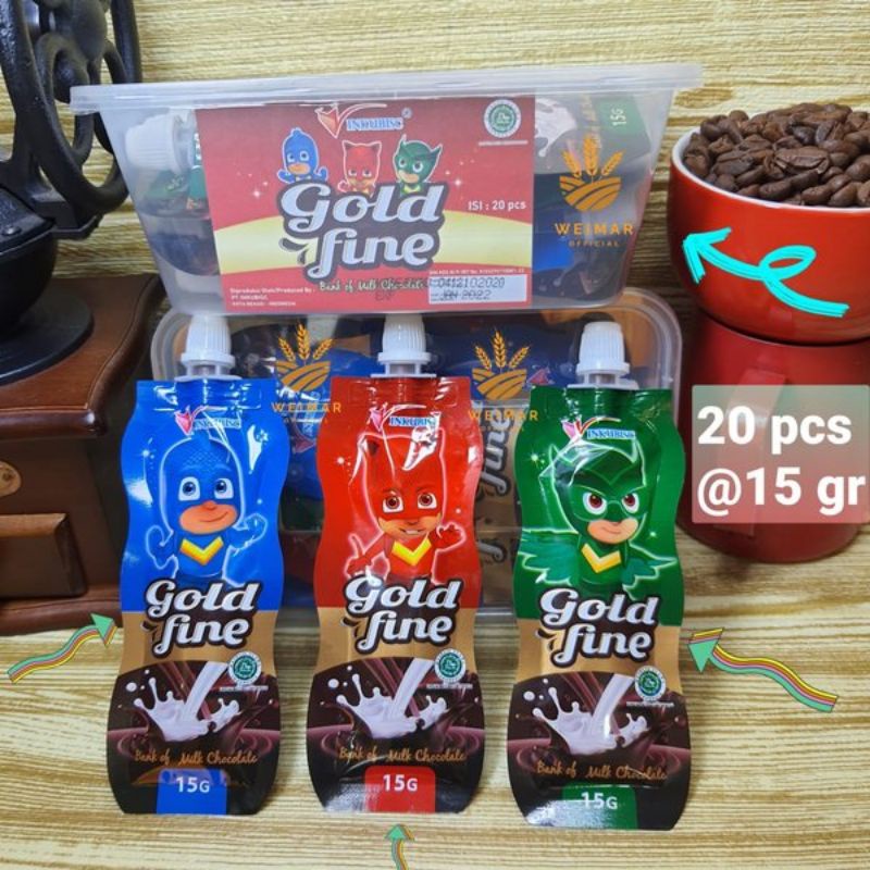 

Gold fine pasta susu 12 gram isi 20 pcs