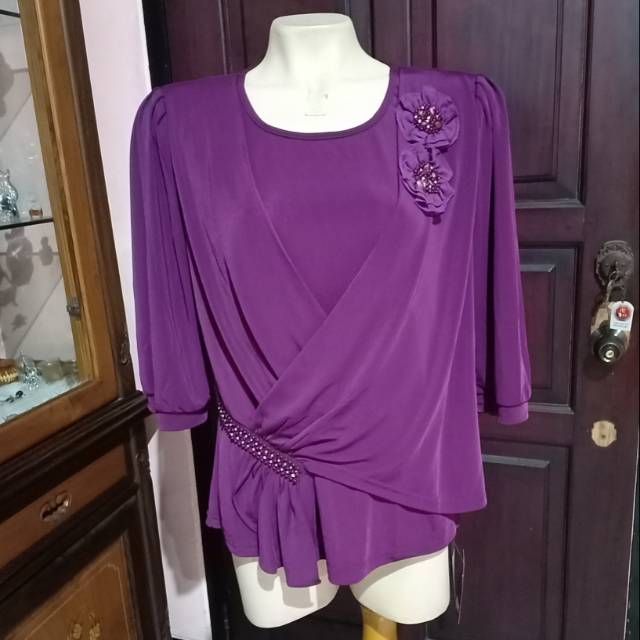 (irl) Blouse korea ibu-ibu / blus korea