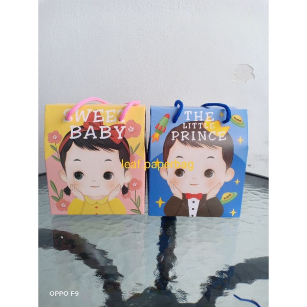 goodie bag ulang tahun anak lebaran idul fitri / bingkisan snack anak / kotak kado anak / tas kado a