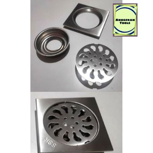 FLOOR DRAIN / SARINGAN GOT STAINLESS 4 INCH SSK