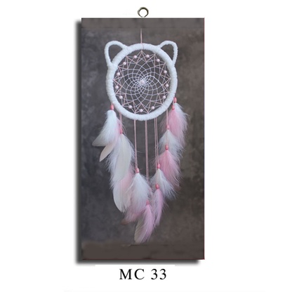 Hiasan Dinding Pajangan Ruang Tamu Dekorasi Kamar Tidur  Walldecor Macrame Poster Kayu Tema Etnik-MC 33