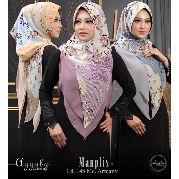 ORI AYYUBY Manplis Hoodie Ekor Armany Motif