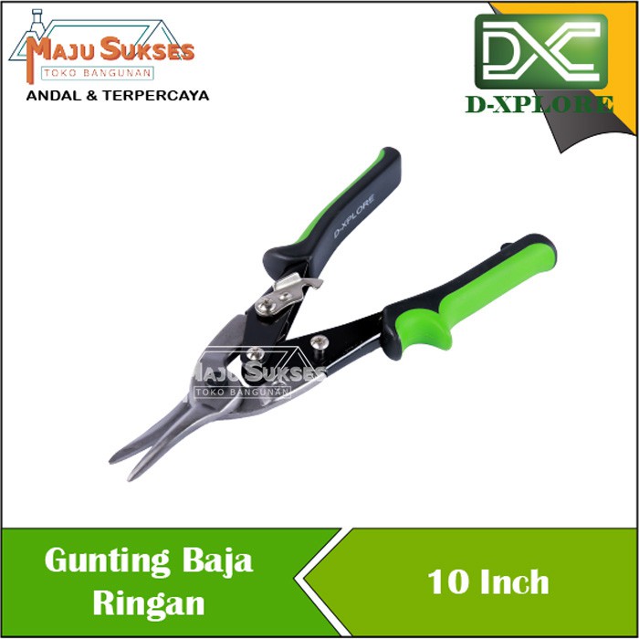 Gunting Baja Ringan Gunting Seng Hollow holo D-Xplore Aviation Tin Snip 10 inch Dxplore heavy duty