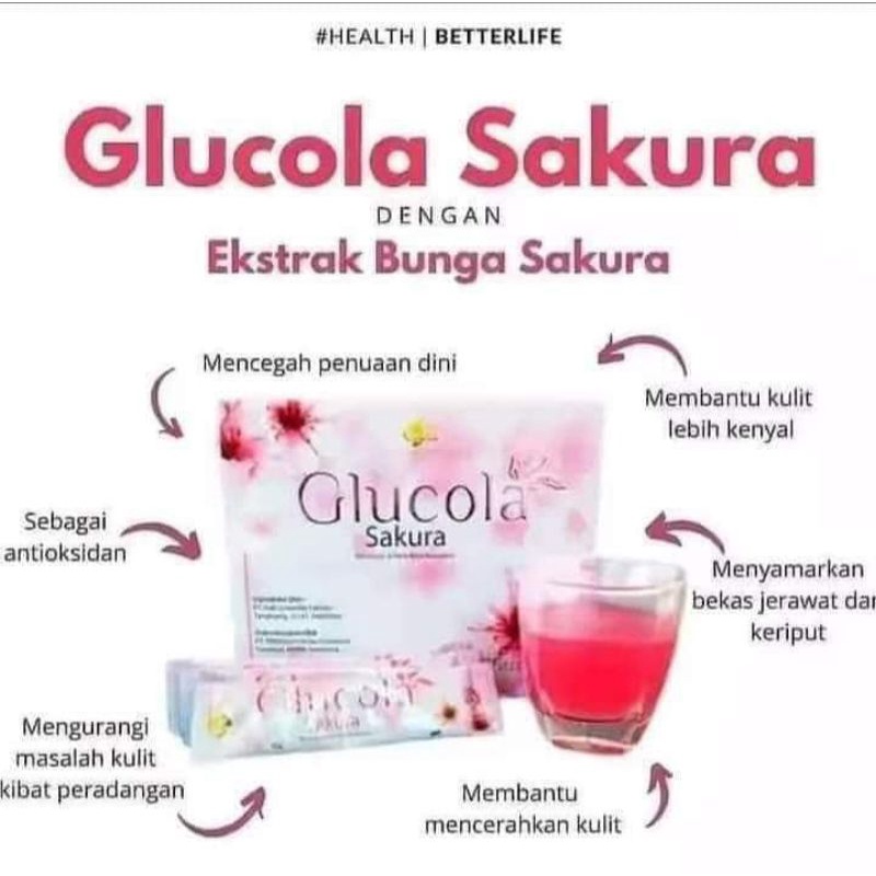 

Glucola Sakura Original Minuman Kesehatan dan Kecantikan by MCI