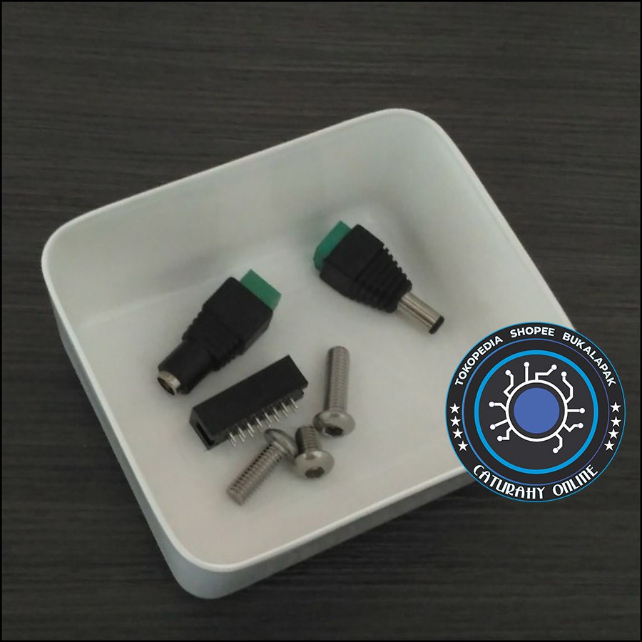 tempat Kancing size S Mangkok plastik komponen baut rak