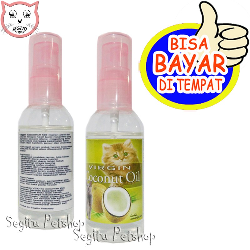 Obat Jamur Luka Cacing Scabies Kucing Penumbuh Bulu VCO
