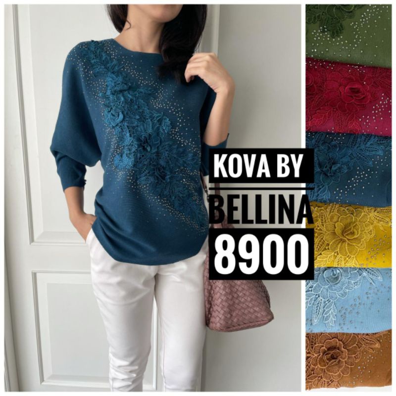 rajut premium / rajut import / rajut kova / rajut Bellina / atasan import / atasan wanita / atasan r