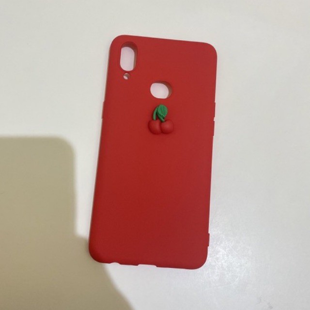 Jual Ready Ringo Dase Samsung A S Cherry D Case Softcase Warna Merah Silikon Soft Motif