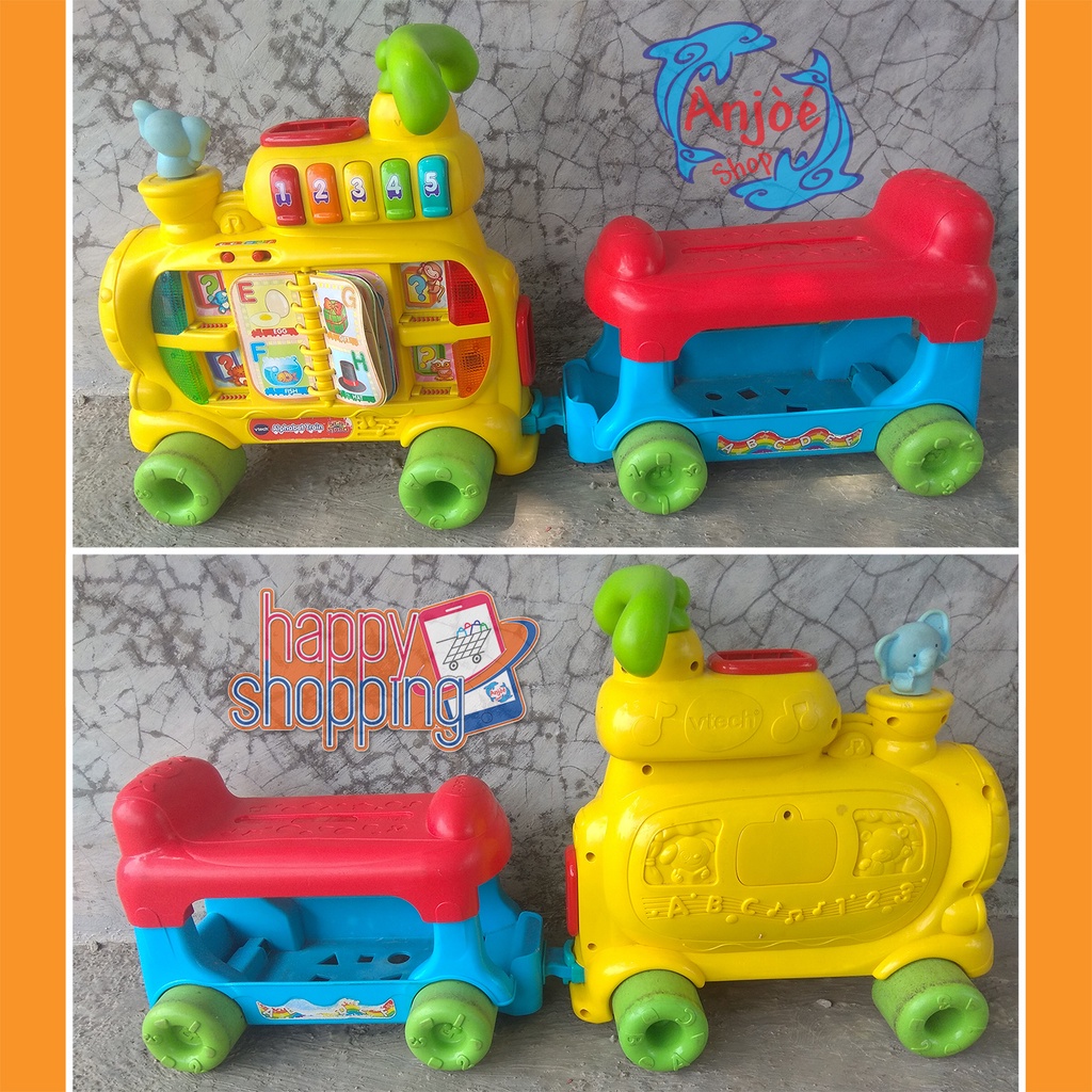 Preloved Vtech Alphabet Train Sit & Stand