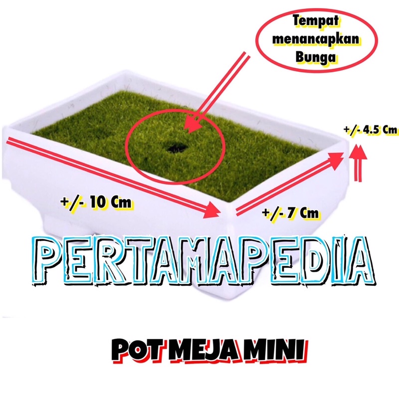 Pot Minimalis Bunga Artificial/ Bunga Rambat Kecil/ Daun Rambat Plastik/ Bunga Plastik/ Rumput Plast