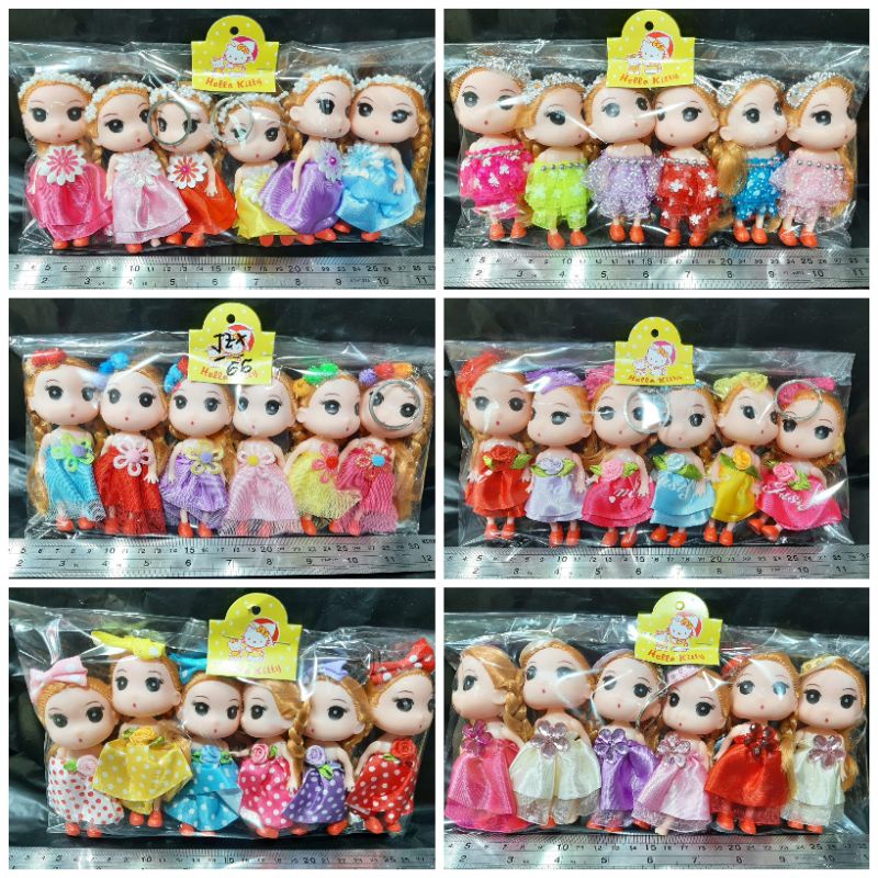 Gantungan Kunci Boneka 12cm 12buah Kulakan Grosir