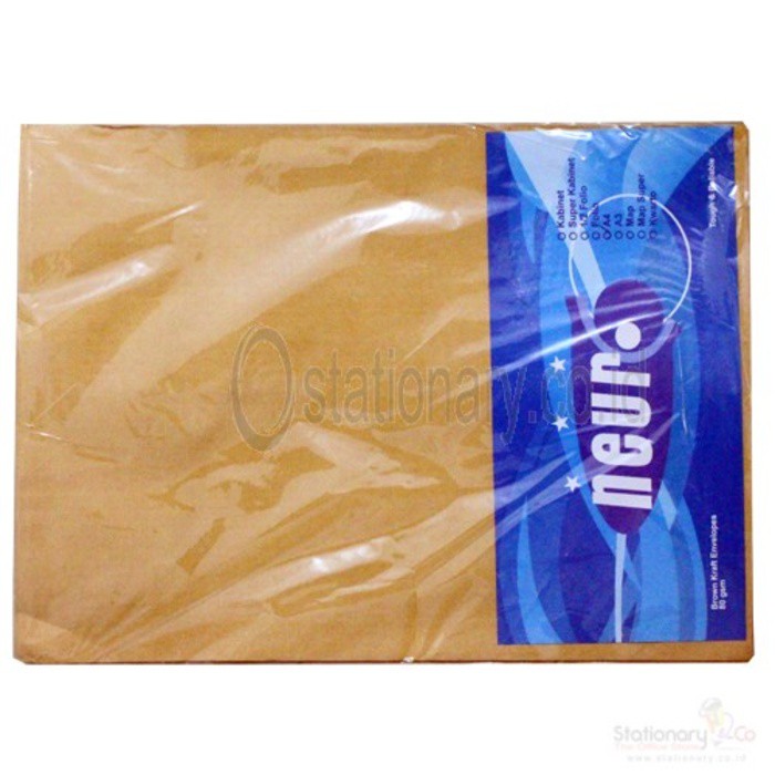 

Amplop Coklat 80 gram Neuro A4