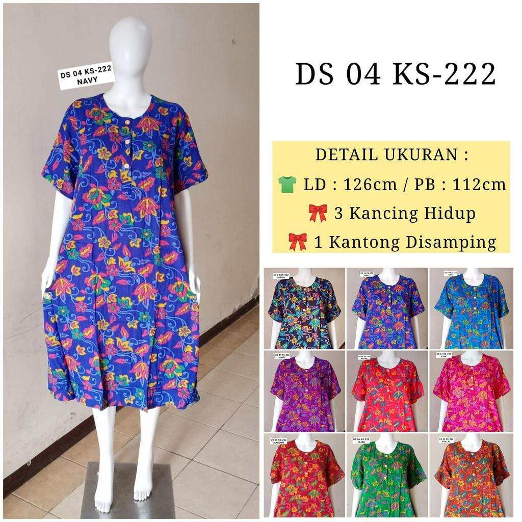 AS Daster Batik Kudamas DS 04 LD 126cm Busui KST