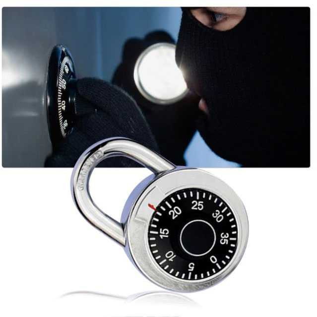 Hot Promo ! CJSJ Gembok Brankas Rotary Padlock Digit Combination Padlock - CH-209