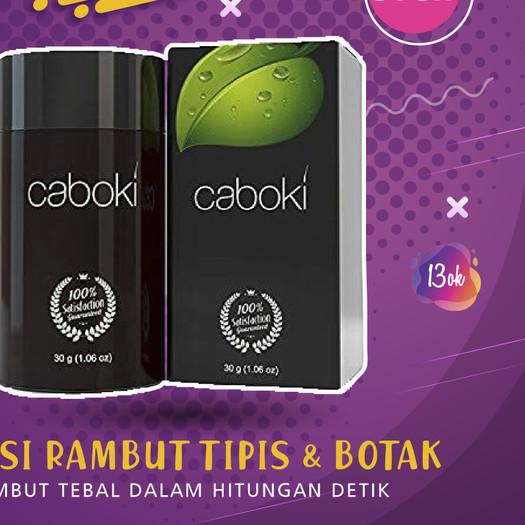 ☼ Caboki Hair Building Fiber 30gr Original - Refill Caboki ☁