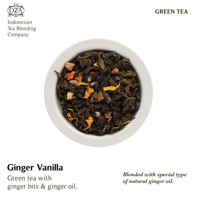

[COD] OZA Tea - Ginger Vanilla | Green Tea | 40 gram (20 cups) [COD]